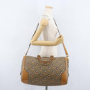 GUCCI Micro GG Supreme Disney Boston Bag PVC 2way Beige 547953 Auth 168297SM-32