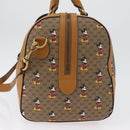 GUCCI Micro GG Supreme Disney Boston Bag PVC 2way Beige 547953 Auth 168297SM-3