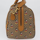 GUCCI Micro GG Supreme Disney Boston Bag PVC 2way Beige 547953 Auth 168297SM-4