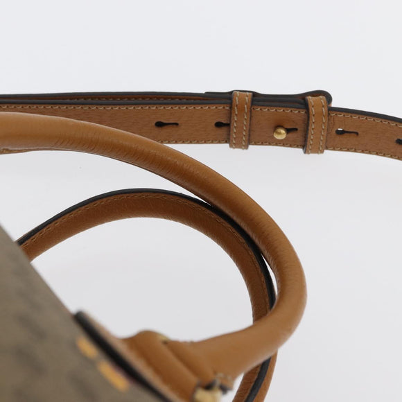 GUCCI Micro GG Supreme Disney Boston Bag PVC 2way Beige 547953 Auth 168297SM