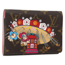 LOUIS VUITTON Monogram Vivienne Portefeuille Victorine Pink M69754 Auth 168298M-1