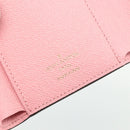 LOUIS VUITTON Monogram Vivienne Portefeuille Victorine Pink M69754 Auth 168298M-13