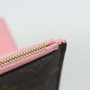 LOUIS VUITTON Monogram Vivienne Portefeuille Victorine Pink M69754 Auth 168298M-21