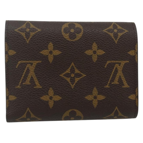LOUIS VUITTON Monogram Vivienne Portefeuille Victorine Pink M69754 Auth 168298M
