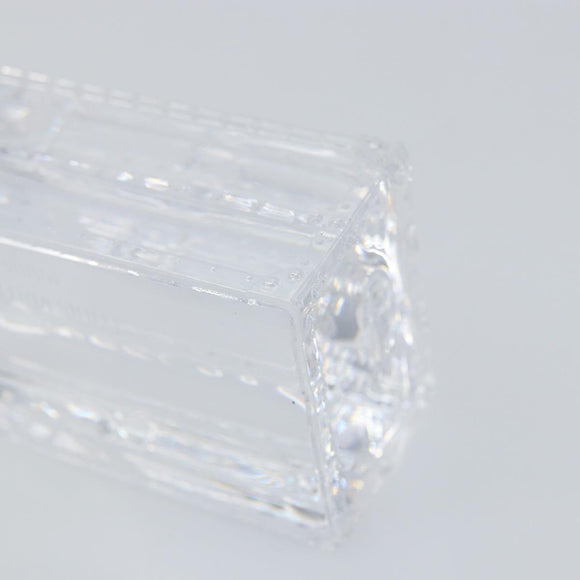 LOUIS VUITTON Crystal Trunk Paper Weight Glass Clear LV Auth 168299