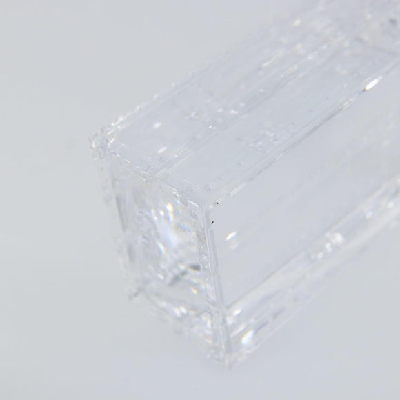 LOUIS VUITTON Crystal Trunk Paper Weight Glass Clear LV Auth 168299