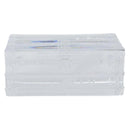 LOUIS VUITTON Crystal Trunk Paper Weight Glass Clear LV Auth 168299-2