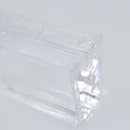 LOUIS VUITTON Crystal Trunk Paper Weight Glass Clear LV Auth 168299-8