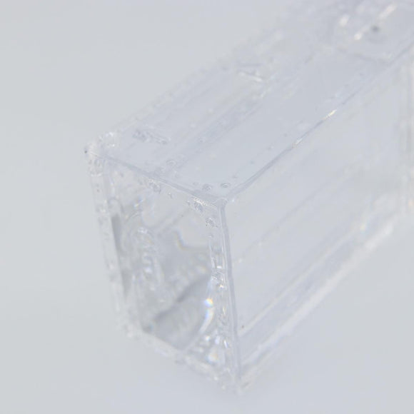 LOUIS VUITTON Crystal Trunk Paper Weight Glass Clear LV Auth 168299