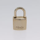 FENDI Zucca Canvas Boston Bag Light Blue Gold Auth 168309V-22