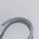 FENDI Zucca Canvas Boston Bag Light Blue Gold Auth 168309V-8