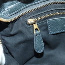 BALENCIAGA Klassieke Mini City Tas Leer 2-weg Marine Goud 309544 Auth 168313SAV-24