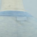CHANEL Knitted Fabrics Short Sleeved T Shirt Cotton Light Blue CC Auth 168330M-10