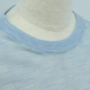 CHANEL Knitted Fabrics Short Sleeved T Shirt Cotton Light Blue CC Auth 168330M-7