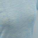CHANEL Knitted Fabrics Short Sleeved T Shirt Cotton Light Blue CC Auth 168330M-8