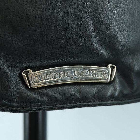 Chrome Hearts Donsjack Lamsleer XS Zwart Authentiek 168331SM