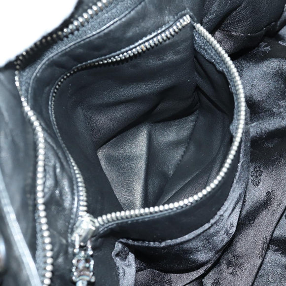 Chrome Hearts Donsjack Lamsleer XS Zwart Authentiek 168331SM