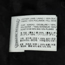Chrome Hearts Donsjack Lamsleer XS Zwart Authentiek 168331SM-19