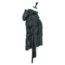 Chrome Hearts Donsjack Lamsleer XS Zwart Authentiek 168331SM-4