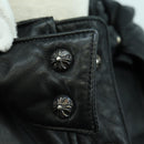 Chrome Hearts Donsjack Lamsleer XS Zwart Authentiek 168331SM-7