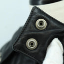 Chrome Hearts Donsjack Lamsleer XS Zwart Authentiek 168331SM-8