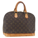 LOUIS VUITTON Monogram Alma Hand Bag M51130 LV Auth 168340-1