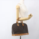 LOUIS VUITTON Monogram Alma Hand Bag M51130 LV Auth 168340-21
