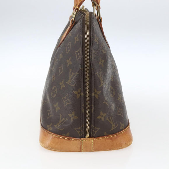 LOUIS VUITTON Monogram Alma Hand Bag M51130 LV Auth 168340
