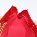 LOUIS VUITTON Monogram Vernis Reade PM Hand Bag Red Rouge M91088 LV Auth 168343-20