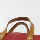 LOUIS VUITTON Monogram Vernis Reade PM Hand Bag Red Rouge M91088 LV Auth 168343-14
