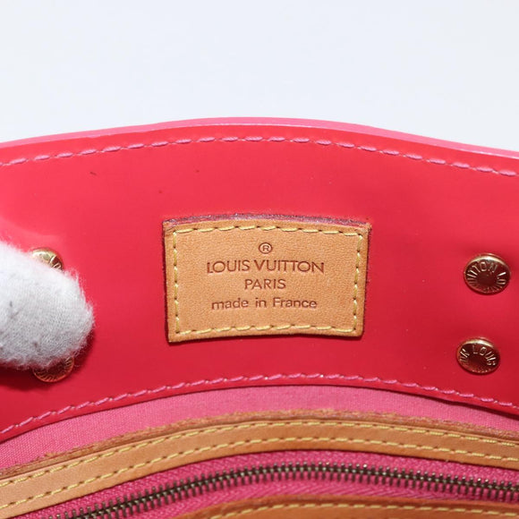 LOUIS VUITTON Monogram Vernis Reade PM Hand Bag Fran Boise M9132F LV Auth 168344