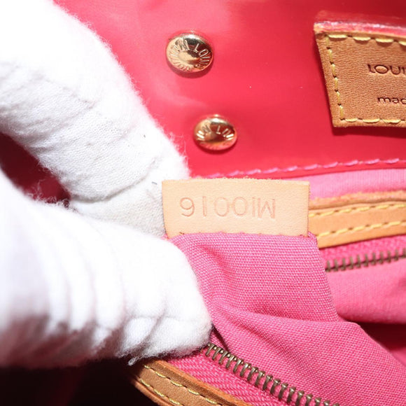 LOUIS VUITTON Monogram Vernis Reade PM Hand Bag Fran Boise M9132F LV Auth 168344