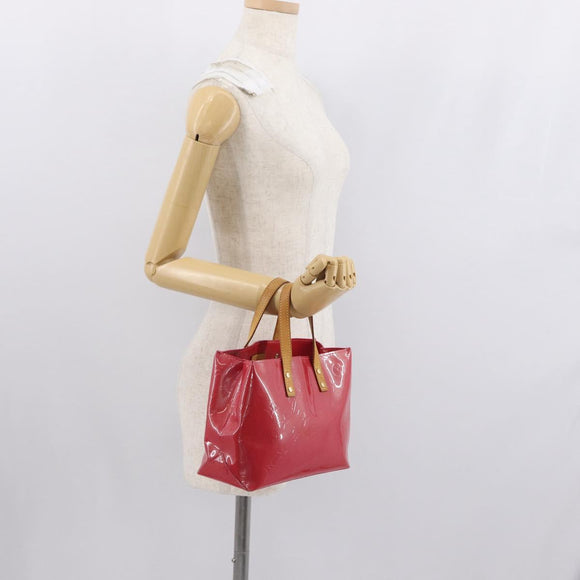 LOUIS VUITTON Monogram Vernis Reade PM Hand Bag Fran Boise M9132F LV Auth 168344