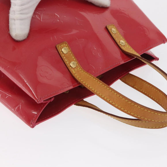 LOUIS VUITTON Monogram Vernis Reade PM Hand Bag Fran Boise M9132F LV Auth 168344