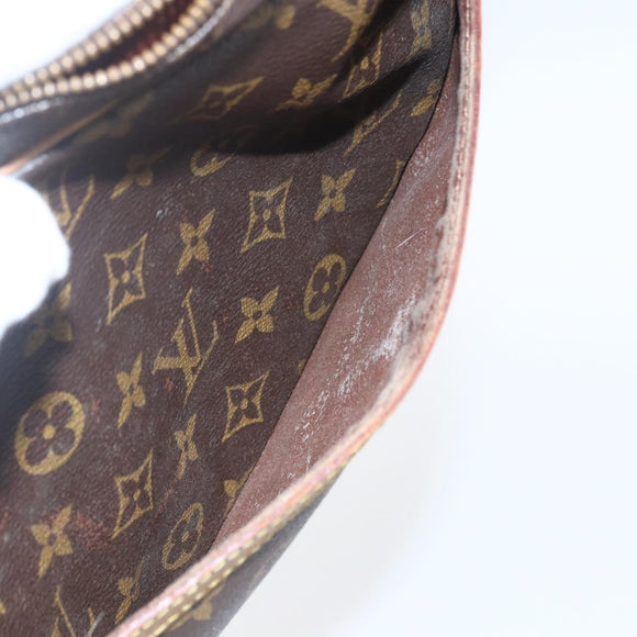 LOUIS VUITTON Monogram Compiegne 28 Clutch Bag M51845 LV Auth 168345