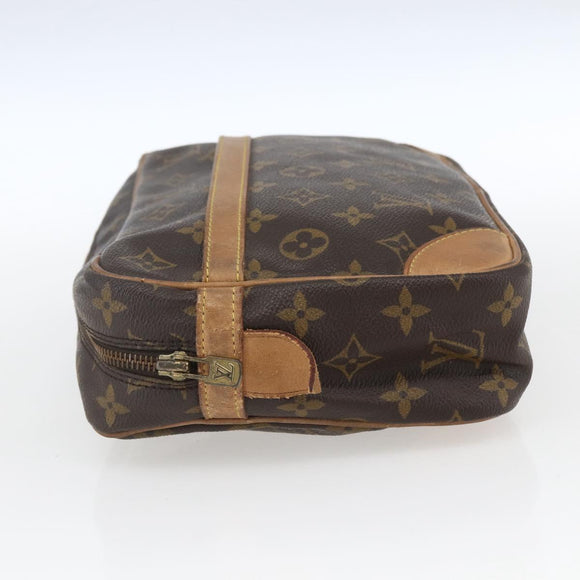 LOUIS VUITTON Monogram Compiegne 28 Clutch Bag M51845 LV Auth 168345