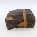 LOUIS VUITTON Monogram Compiegne 28 Clutch Bag M51845 LV Auth 168345-4