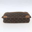 LOUIS VUITTON Monogram Compiegne 28 Clutch Bag M51845 LV Auth 168345-6