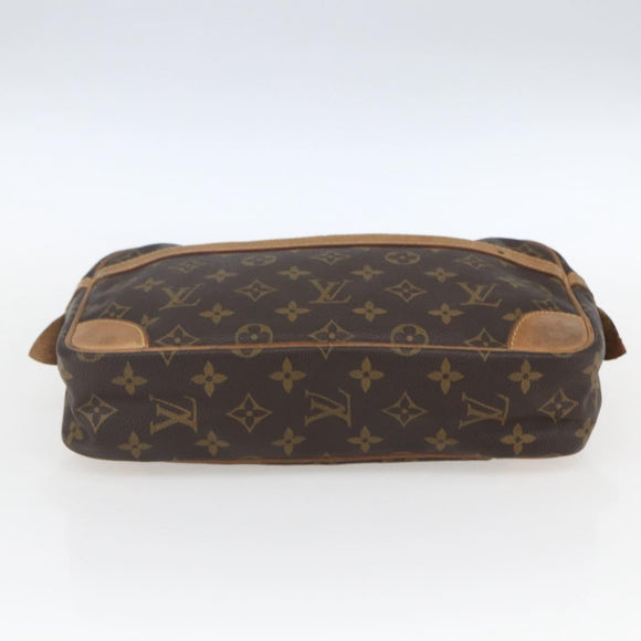 LOUIS VUITTON Monogram Compiegne 28 Clutch Bag M51845 LV Auth 168345