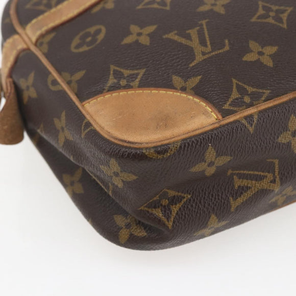 LOUIS VUITTON Monogram Compiegne 28 Clutch Bag M51845 LV Auth 168345