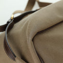 PRADA Backpack Canvas Beige Gold Auth 168350V-18