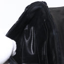 LOUIS VUITTON Monogram Velours Irvine Hand Bag Black M92733 LV Auth 168356SAV-22