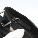 PRADA Shoulder Bag Nylon Black Silver Auth 168360-15