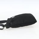 PRADA Shoulder Bag Nylon Black Silver Auth 168360-4