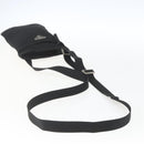 PRADA Shoulder Bag Nylon Black Silver Auth 168360-7