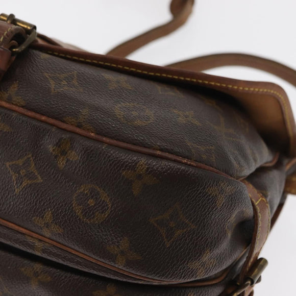LOUIS VUITTON Monogram Saumur 30 Shoulder Bag M42256 LV Auth 168363