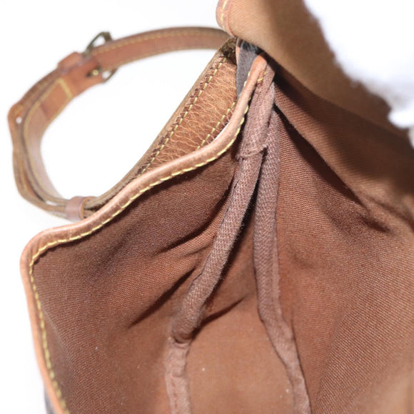 LOUIS VUITTON Monogram Saumur 30 Shoulder Bag M42256 LV Auth 168363