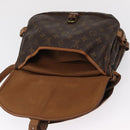 LOUIS VUITTON Monogram Saumur 30 Shoulder Bag M42256 LV Auth 168363-25