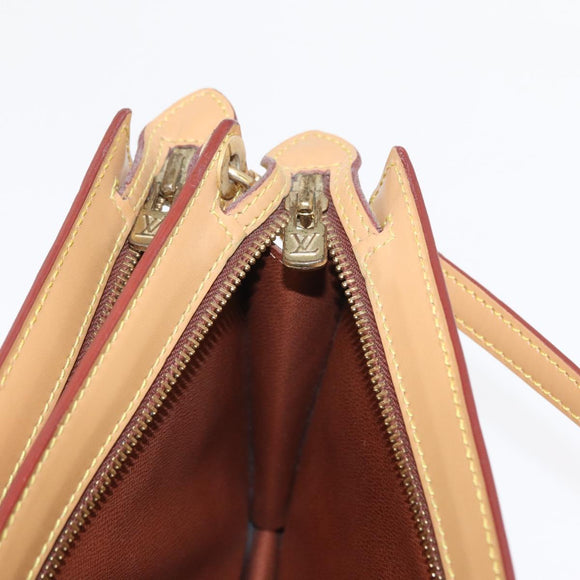 LOUIS VUITTON Epi Angian Shoulder Bag Beige M52116 LV Auth 168364