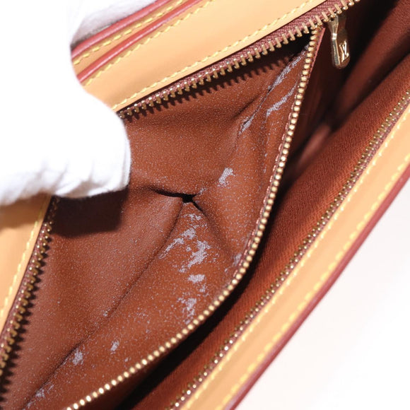 LOUIS VUITTON Epi Angian Shoulder Bag Beige M52116 LV Auth 168364